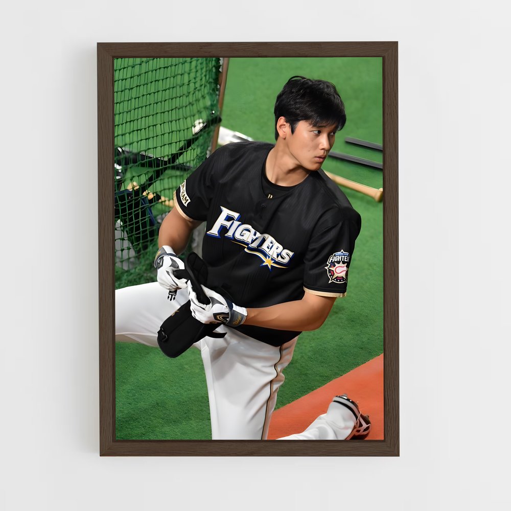 Poster Shohei de ohtani – affiche Baseball (vue 5)